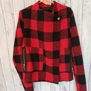 Me Jane Jackets & Coats - Me Jane Girls Plaid Jacket Me Jane Jackets & Coats - Me Jane Girls Plaid Jacket